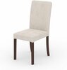 Söögitool ADRK Furniture 81 Rodos, matt, pähkel/liiv, 42 x 42 x 90 cm