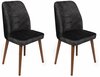 Toolide komplekt Kalune Design Dallas 557 V2, 49 x 50 x 90 cm, matt, antratsiit/pruun, 2 tk