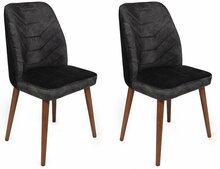 Toolide komplekt Kalune Design Dallas 557 V2, 49 x 50 x 90 cm, matt, antratsiit/pruun, 2 tk