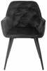 Söögitool Homla Basic Cherry 200176, 63 x 57 x 84 cm, must