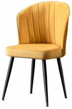 Toolide komplekt Kalune Design Rubi, 42 x 52 x 85 cm, matt, must/kollane, 2 tk