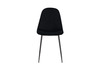 Söögitool Venture Design Polar, 53 x 88 x 46 cm, must, 2tk