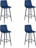 Toolide komplekt Leobert Arceto, 4 tk, 43.5 x 32.5 x 104 cm, sinine/must