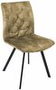 Söögitool Home4you Afton, 46 x 59 x 87 cm, matt, pruun