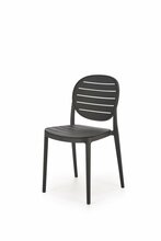 Söögitool Halmar K529, 51 x 42 x 83 cm, must