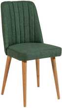 Söögitool Kalune Design Stormi 1070, 49 x 47 x 90 cm, mänd/roheline