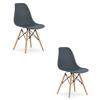 Toolide komplekt Hurtmeblowy Osaka, 54 x 46 x 81 cm, hall/pruun, 2 tk