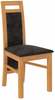 Söögitool ADRK K34, 44 x 46 x 98 cm, lepp/must