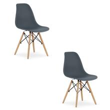 Toolide komplekt Hurtmeblowy Osaka, 54 x 46 x 81 cm, hall/pruun, 2 tk