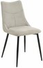 Söögitool Home4you Maia, 46 x 59 x 86 cm, beež