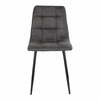 Söögitoolide komplekt House Nordic Middelfart, 55 x 44 x 86 cm, tumehall, 2 tk