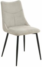 Söögitool Home4you Maia, 46 x 59 x 86 cm, beež