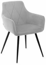 Söögitool Homla Fellice Basic 847283, matt, hall, 61 x 56 x 86 cm