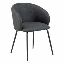 Söögitool Actona Eleanor, 54.5 x 56 x 80.5 cm, tumehall, 2 tk