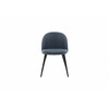 Söögitool Venture Design, 57 x 50 x 76.5cm, samet, sinine