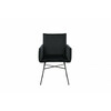 Söögitool Venture Design Petra, 60 x 87 x 57 cm, must