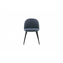 Söögitool Venture Design, 57 x 50 x 76.5cm, samet, sinine