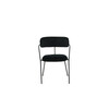 Söögitool Venture Home Arrow, 61 x 58 x 79 cm, must