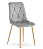 Tool Libra, helehall samet, puidu imitatsiooniga jalad, 2 tk