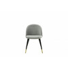 Söögitool Venture Design, 57 x 50 x 76.5 cm, samet, hall, 2 tk