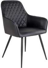 Söögitool House Nordic Harbo, 65 x 57 x 87 cm, must, 2 tk
