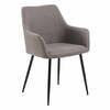 Toolide komplekt Actona Lizzy, 2 tk, 59 x 59 x 85 cm, hall/pruunikas hall