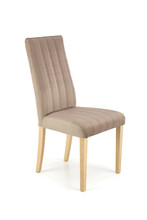 Söögitool Halmar Diego 3, kuldne/liivakarva, velvet