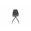 Söögitool Venture Design Polar, 54 x 44 x 88 cm, pöörlev, must, 2 tk