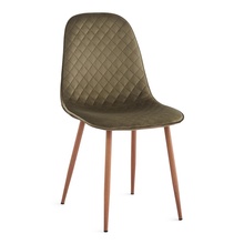 Söögitool Domoletti Stoke 53000006446, puit/roheline, 40 x 45 x 87.5 cm