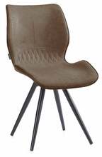 Söögitool Homede Horsal 57476, 43.5 x 48.5 x 81.5 cm, pruun/must