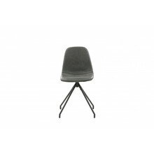 Söögitool Venture Design Polar, 54 x 44 x 88 cm, pöörlev, must, 2 tk