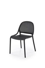 Söögitool Halmar K532, 50 x 56 x 80 cm, must