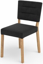 Söögitool ADRK Furniture Rodos 80, 39 x 42.5 x 80 cm, must/puit