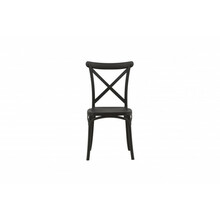 Söögitool Venture Design Crosett, 55 x 52 x 90 cm, must