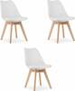 Toolide komplekt Leobert Mark, 43 x 49 x 82 cm, 3 tk, valge
