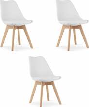 Toolide komplekt Leobert Mark, 43 x 49 x 82 cm, 3 tk, valge
