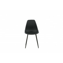 Söögitool Venture Design Polar, 58 x 45.5 x 81 cm, must, polüester