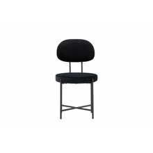 Söögitool Venture Design Stella, 60 x 50 x 89 cm, must, 2 tk