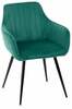 Söögitool Homla Andre Basic 847306, 56 x 61 x 86 cm, matt, roheline