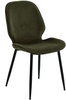 Söögitool Actona Femke 93207, 57.5 x 47.5 x 85 cm, oliivroheline/must, 4 tk