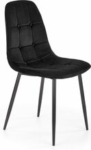 Söögitool Domoletti K417, 560 x 440 x 87 cm, must