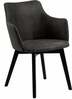 Toolide komplekt Actona Bella, 62 x 59 x 80 cm, antratsiit/must, 2 tk
