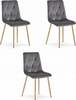 Toolide komplekt Leobert Libra, 54 x 44.5 x 86.5 cm, hall/pruun