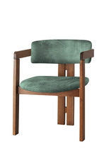 Söögitool Hanah Home CO 031, pähkel/roheline