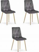 Toolide komplekt Leobert Libra, 54 x 44.5 x 86.5 cm, hall/pruun