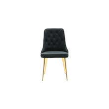 Söögitool Venture Design, 66 x 50 x 88.5 cm, samet Lyx, must