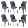 Toolide komplekt Hanah Home Flex, 6 tk, hall/pruun, metallraam