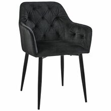 2 tooli komplekt Akord SJ.030, 41 x 41 x 81 cm, matt, must