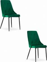 Toolide komplekt Leobert Imola, 46 x 48.5 x 91.5 cm, tumeroheline samet, 2 tk