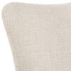 Söögitool Actona Laura 98875, 57,5 x 66 x 59 cm, must/beež, 2 tk